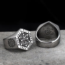Load image into Gallery viewer, Nordic Viking ring for men